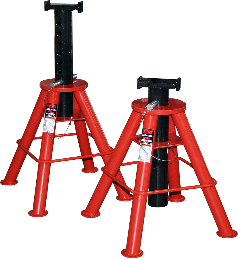 Norco Jack Stand Pair 10 Ton Med. Height Import - Storage
